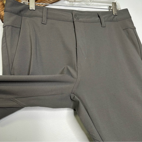 Bylt Men’s Premium Basics Stretch Knit Everyday Pant 2.0 In Dark Charcoal Size L - Picture 7 of 16
